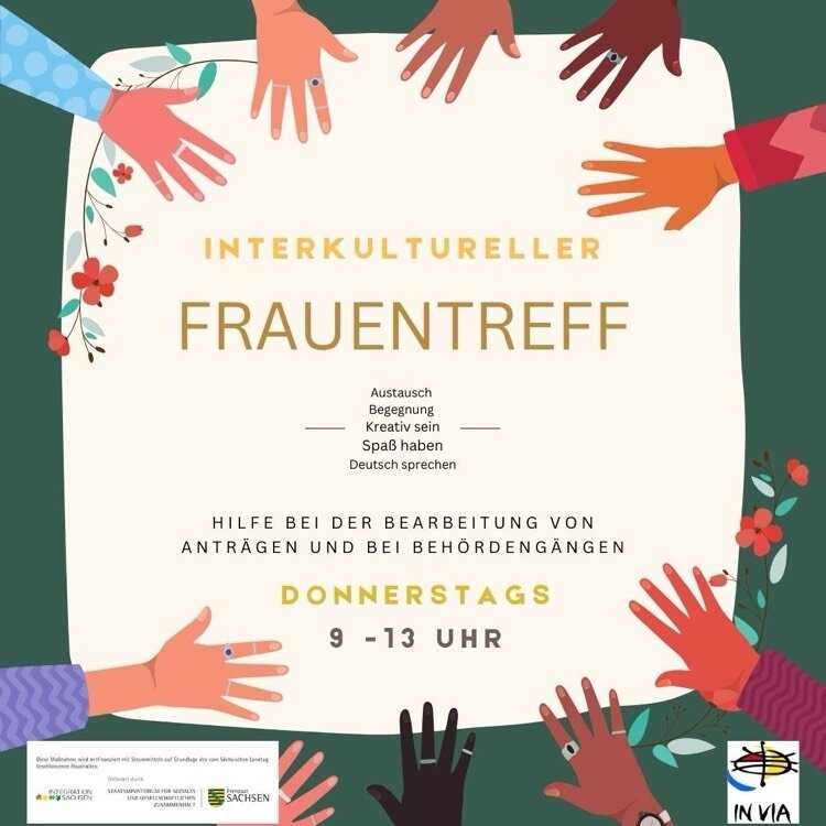 Flyer interkultureller Frauentreff